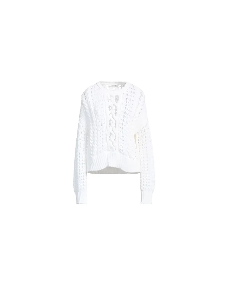Valentino Garavani STRICKWAREN - Pulloverauf YOOX.COM Weiß