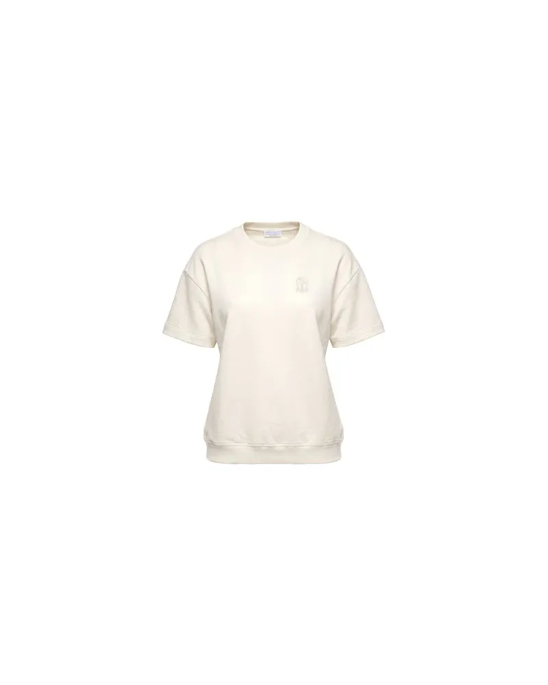 Brunello Cucinelli TOPS - Sweatshirtsauf YOOX.COM Elfenbein