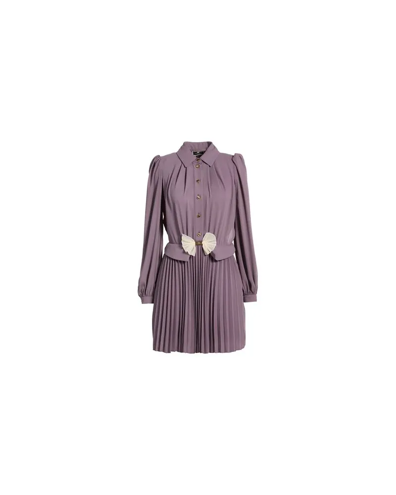 Elisabetta Franchi KLEIDER - Mini-Kleiderauf YOOX.COM Violett