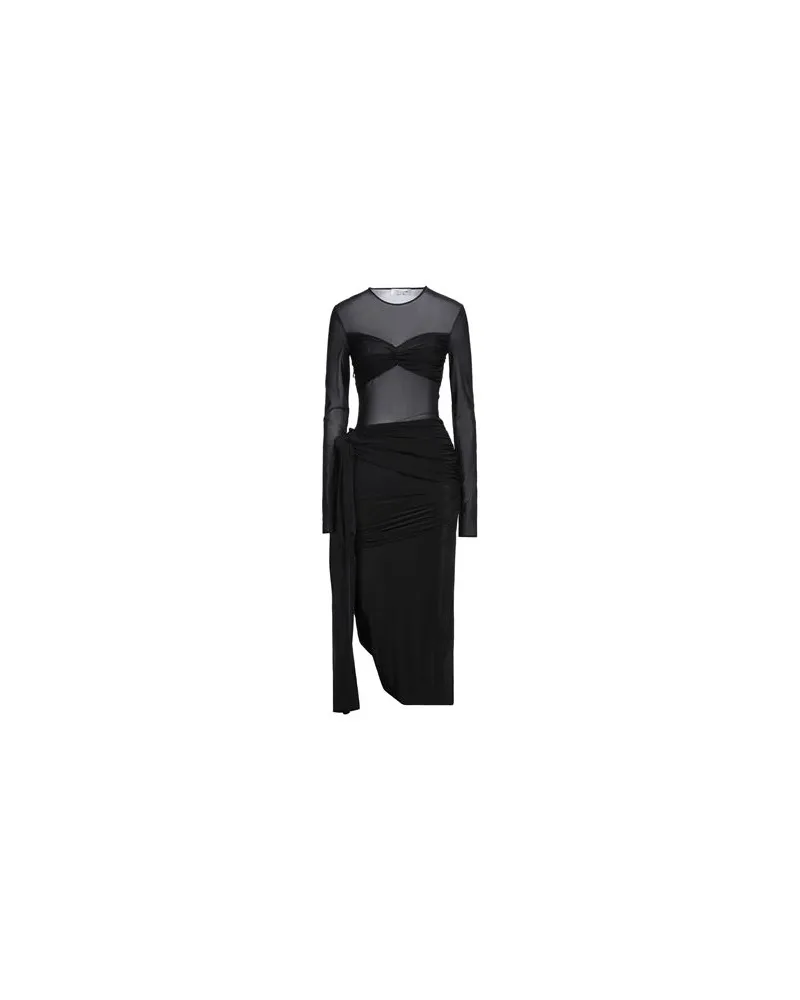 Blumarine KLEIDER - Midi-Kleiderauf YOOX.COM Schwarz
