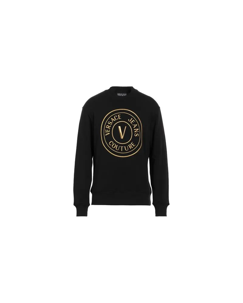 Versace Jeans TOPS - Sweatshirtsauf YOOX.COM Schwarz