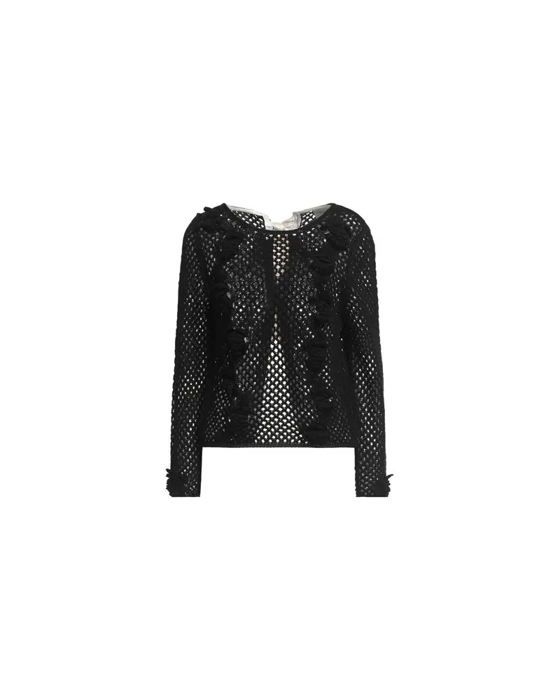 Semicouture STRICKWAREN - Pulloverauf YOOX.COM Schwarz