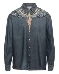 Marcelo Burlon | County of Milan Jeanshemd Blau