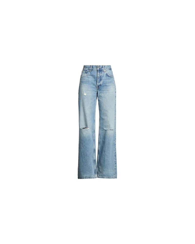 Anine Bing HOSEN & RÖCKE - Jeanshosenauf YOOX.COM Blau
