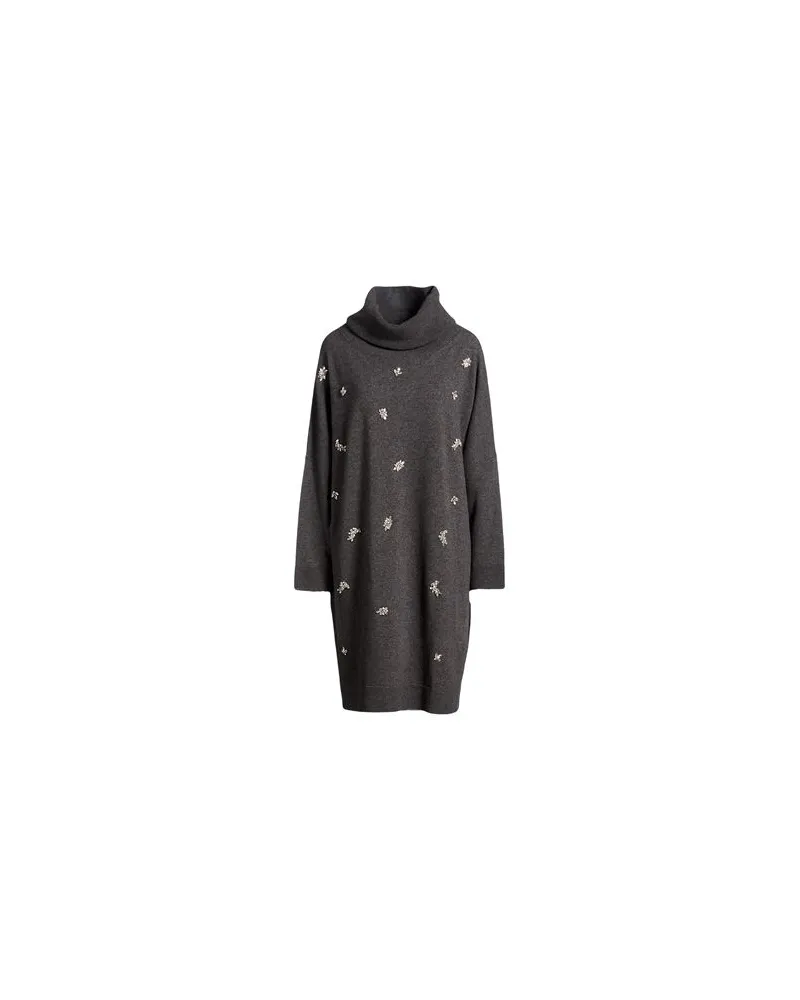 Ermanno Scervino KLEIDER - Midi-Kleiderauf YOOX.COM Braungrau