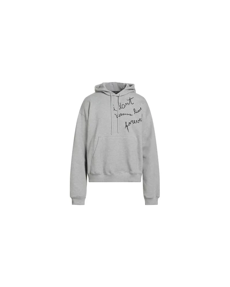 MSGM TIAGO ALEXANDRE X  - TOPS - Sweatshirtsauf YOOX.COM Hellgrau