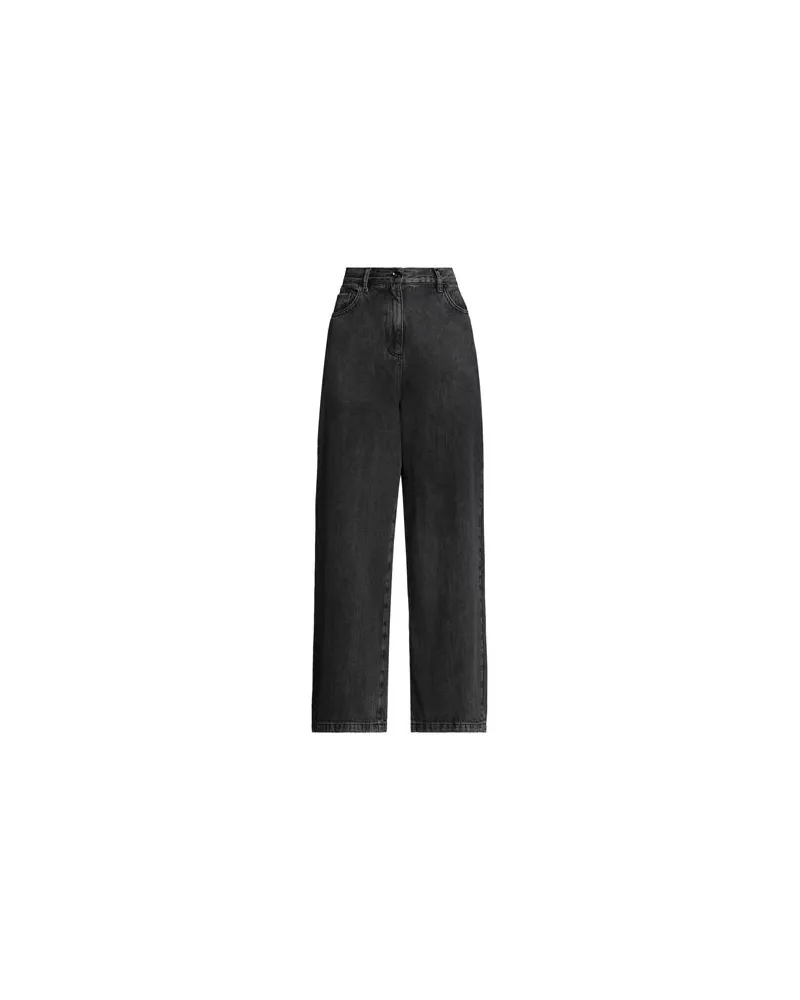 Patrizia Pepe HOSEN & RÖCKE - Jeanshosenauf YOOX.COM Schwarz