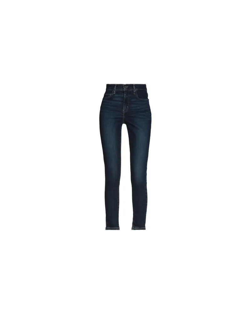 Levi's 720 HIRISE SUPER SKINNY - HOSEN & RÖCKE - Jeanshosenauf YOOX.COM Blau