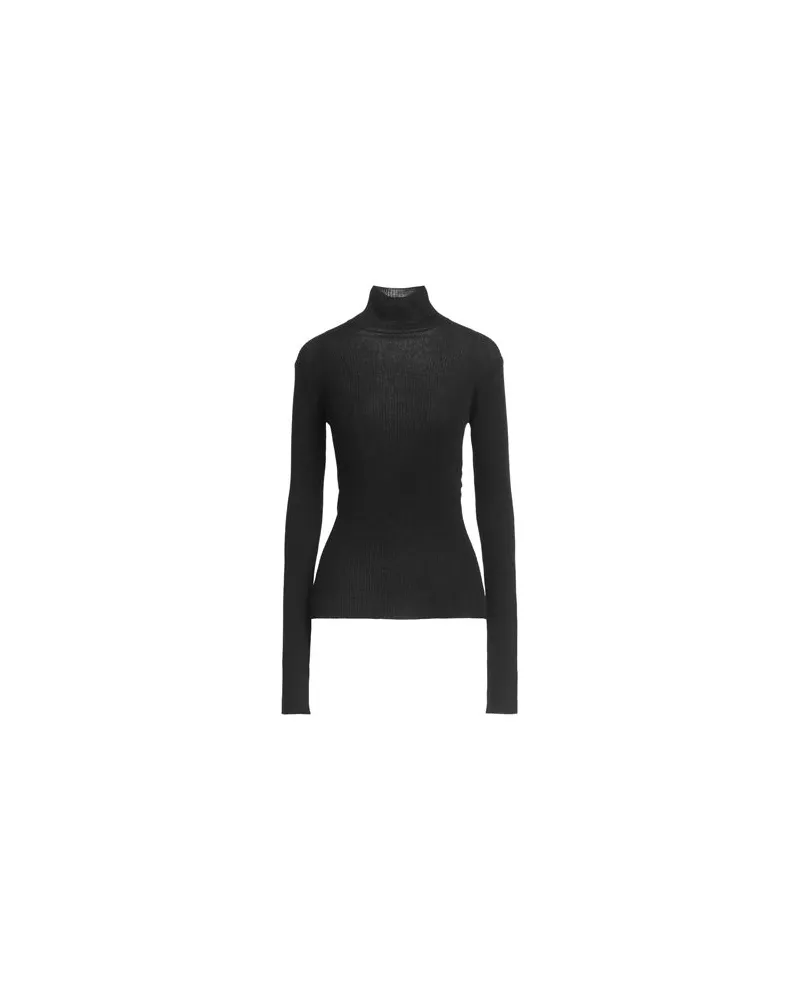 Ann Demeulemeester STRICKWAREN - Rollkragenpulloverauf YOOX.COM Schwarz