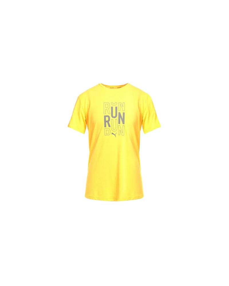 Puma TOPS - T-shirtsauf YOOX.COM Gelb