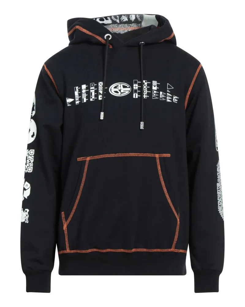 GCDS Sweatshirt Schwarz