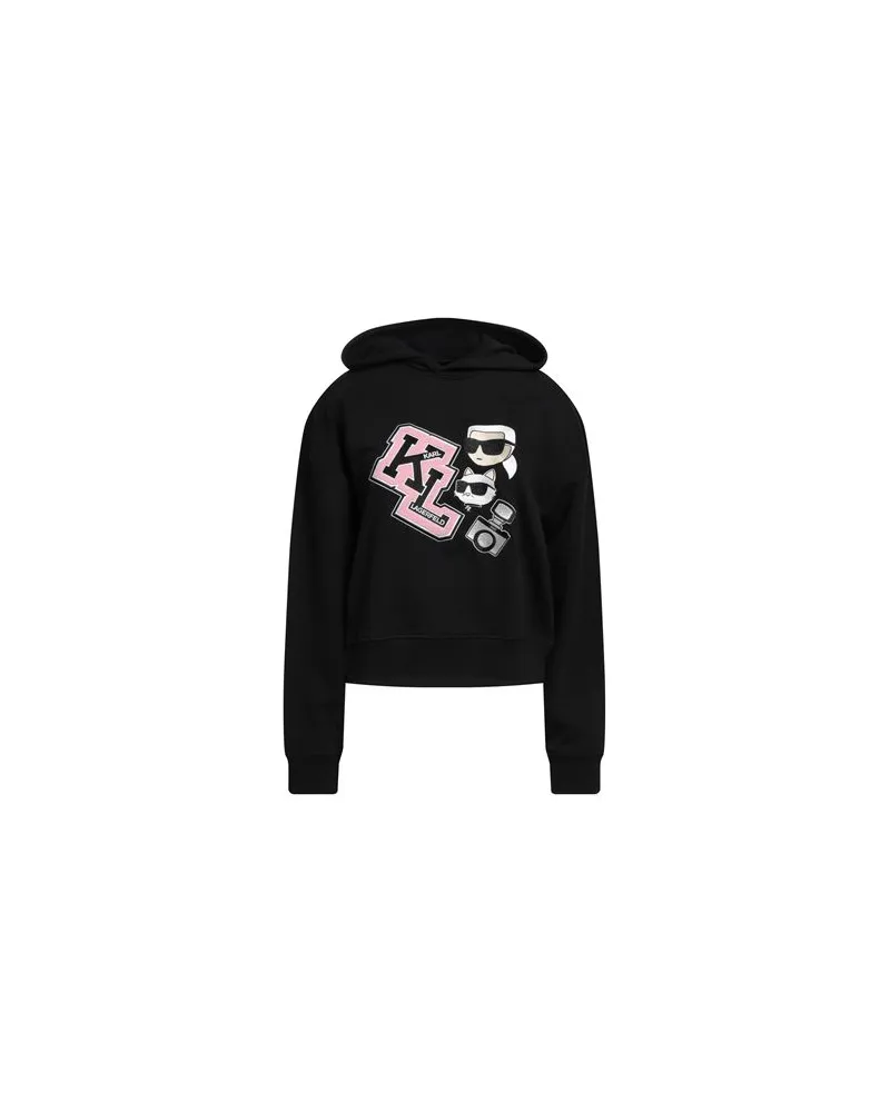 Karl Lagerfeld TOPS - Sweatshirtsauf YOOX.COM Schwarz