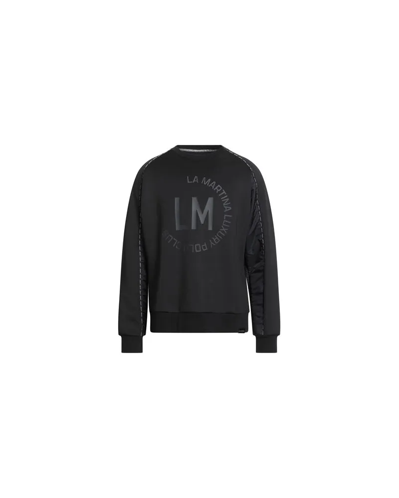 La Martina TOPS - Sweatshirtsauf YOOX.COM Schwarz