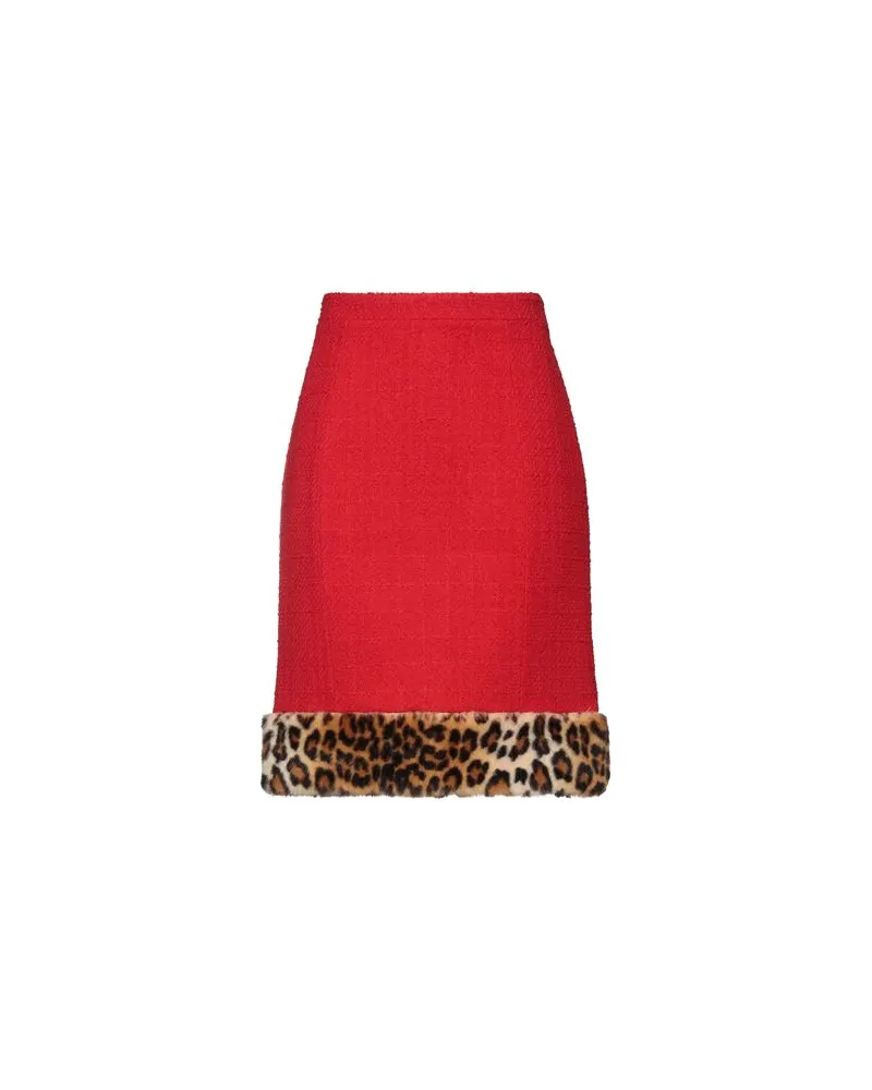 Moschino HOSEN & RÖCKE - Miniröckeauf YOOX.COM Rot