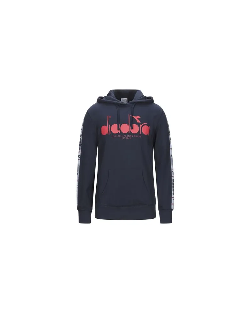 Diadora HOODIE 5PALLE OFFSIDE  - TOPS - Sweatshirtsauf YOOX.COM Nachtblau
