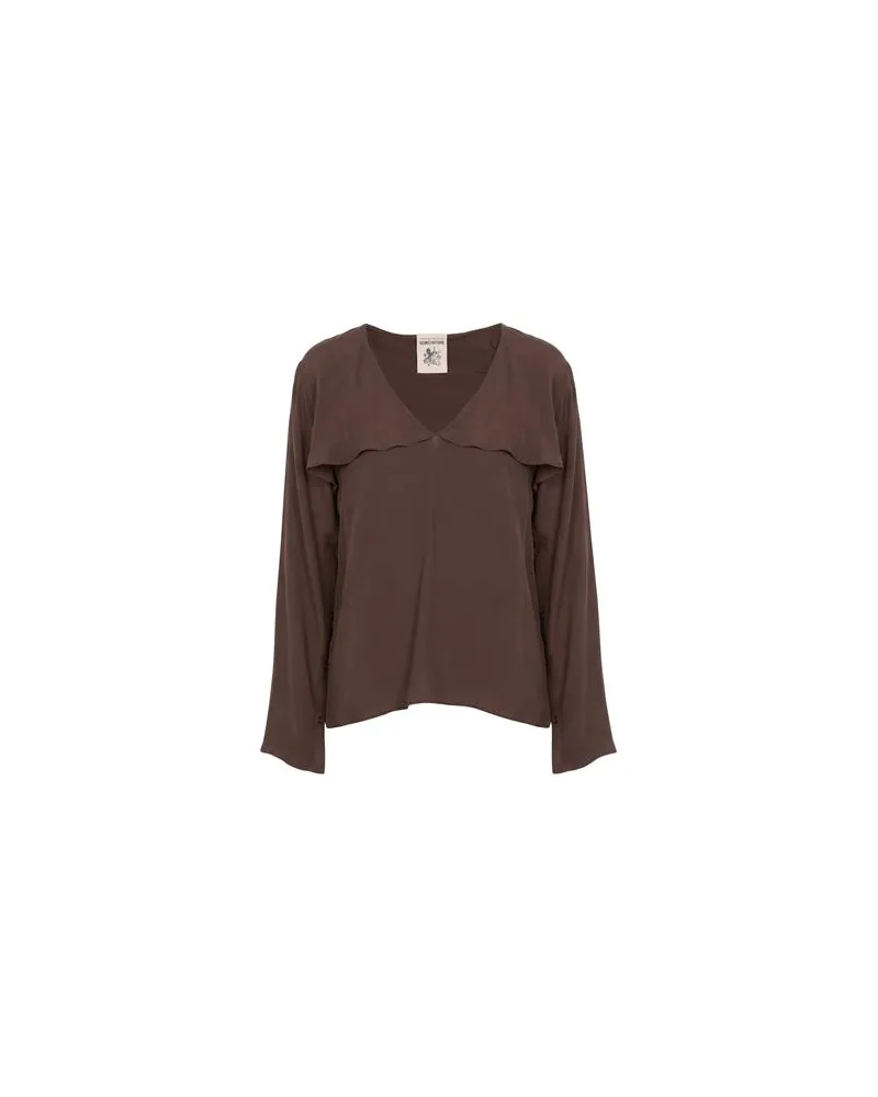 Semicouture TOPS - Topsauf YOOX.COM Schokobraun