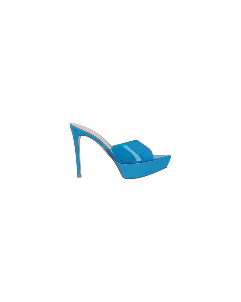 Gianvito Rossi SCHUHE - Sandalenauf YOOX.COM Azurblau