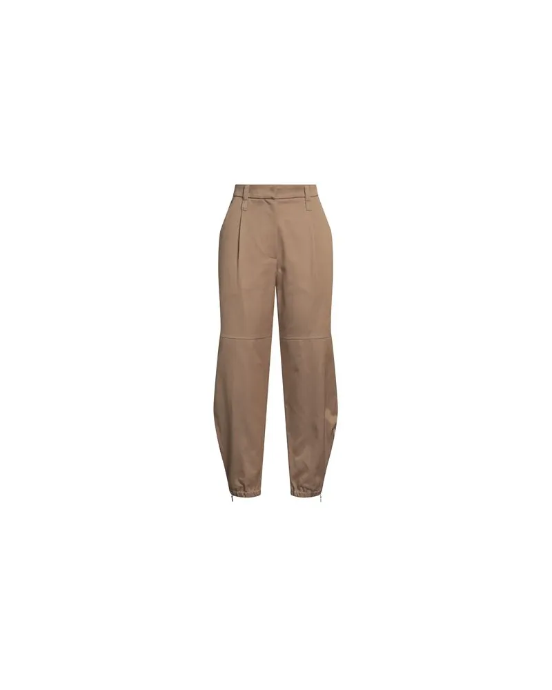 Brunello Cucinelli HOSEN & RÖCKE - Hosenauf YOOX.COM Kamel