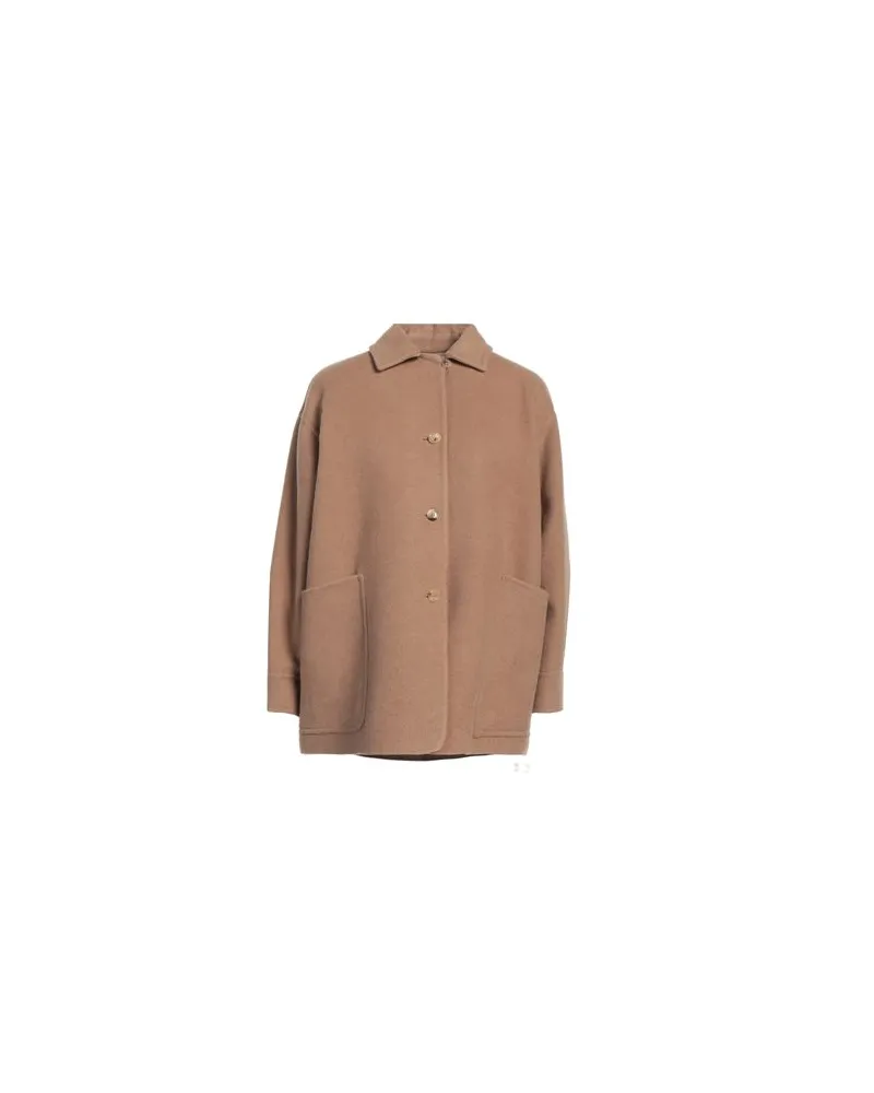 Max Mara JACKEN & MÄNTEL - Mäntelauf YOOX.COM Kamel