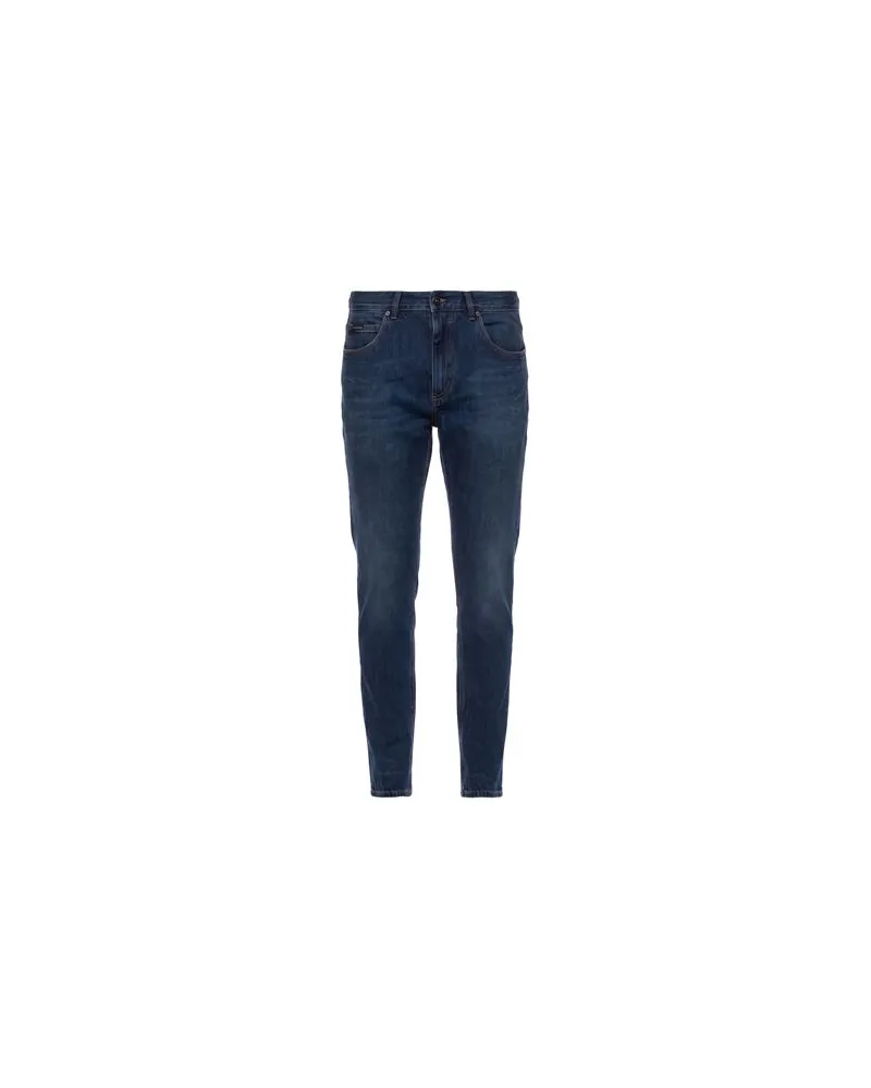 Dolce & Gabbana HOSEN & RÖCKE - Jeanshosenauf YOOX.COM Blau
