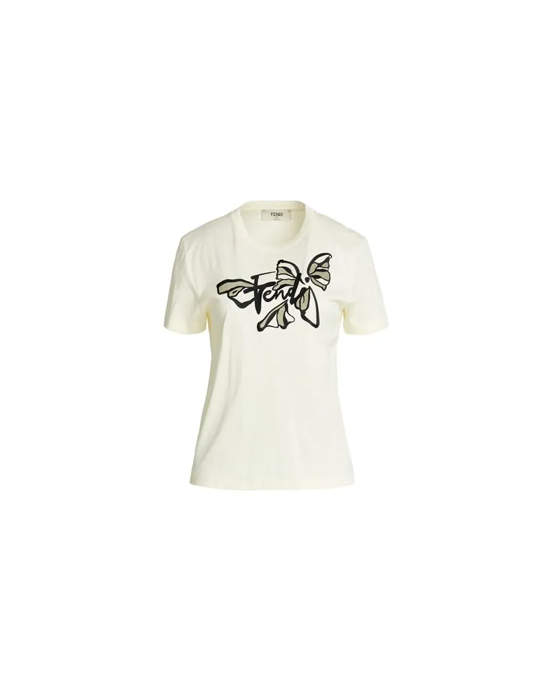 Fendi TOPS - T-shirtsauf YOOX.COM Elfenbein