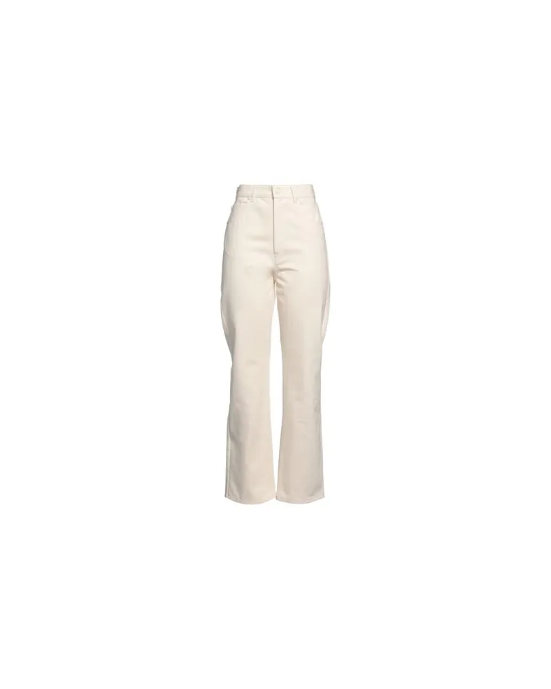 Max Mara HOSEN & RÖCKE - Jeanshosenauf YOOX.COM Weiß