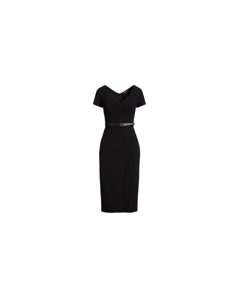 Max Mara KLEIDER - Midi-Kleiderauf YOOX.COM Schwarz