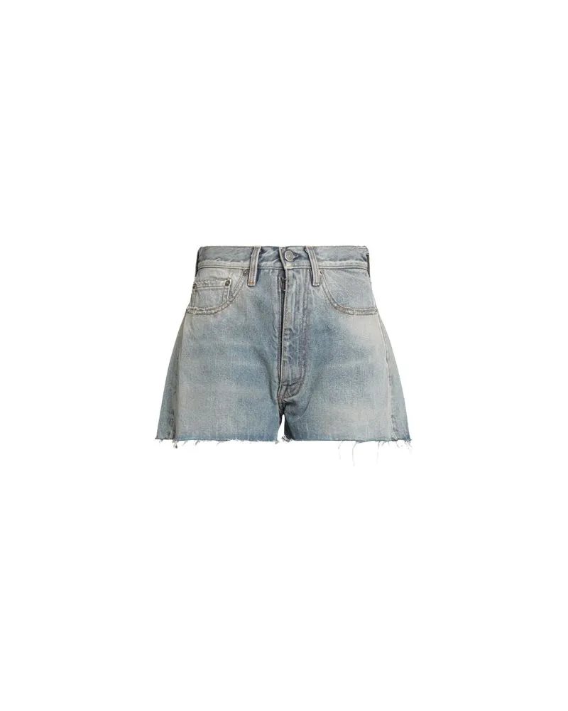 Maison Margiela HOSEN & RÖCKE - Jeansshortsauf YOOX.COM Blau