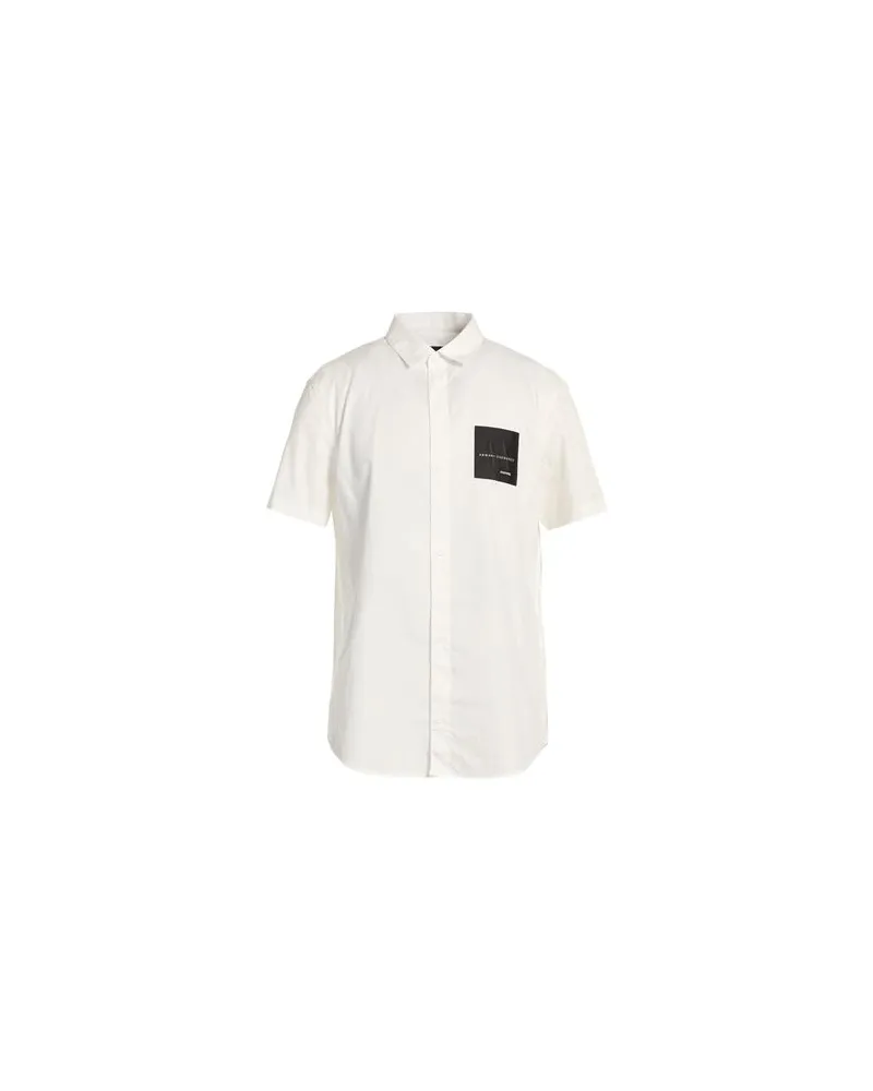 Armani Exchange X MIXMAG - TOPS - Hemdenauf YOOX.COM Weiß