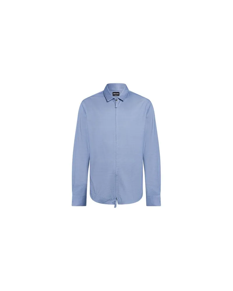 Giorgio Armani TOPS - Hemdenauf YOOX.COM Taubenblau