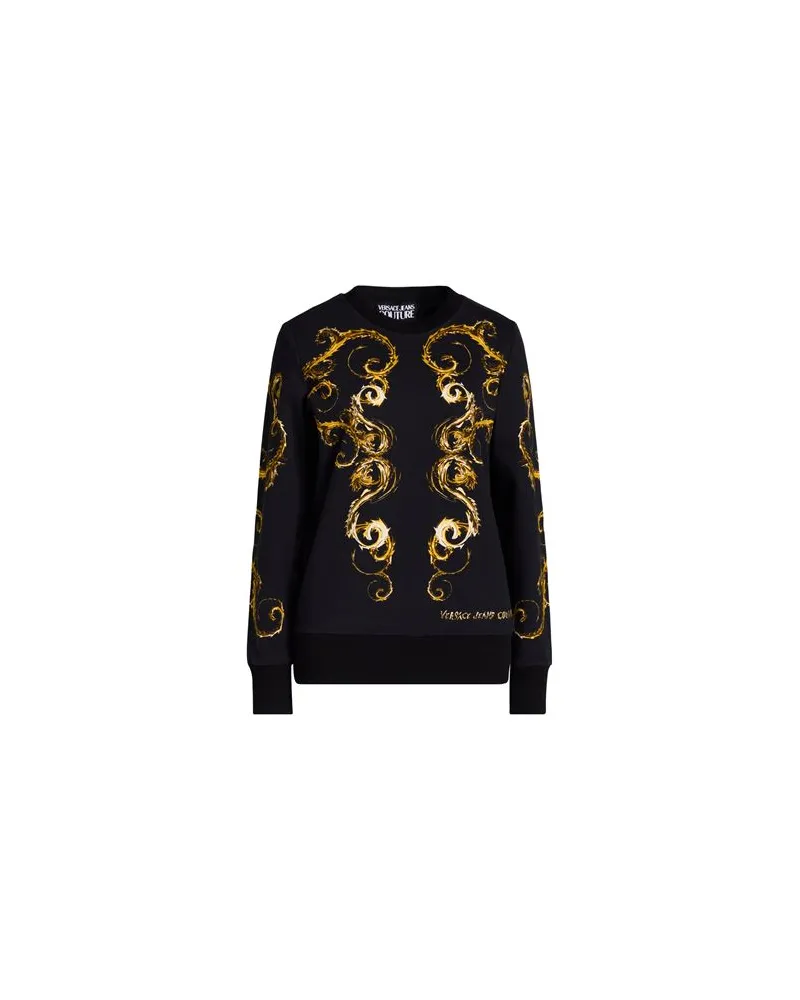 Versace Jeans TOPS - Sweatshirtsauf YOOX.COM Schwarz