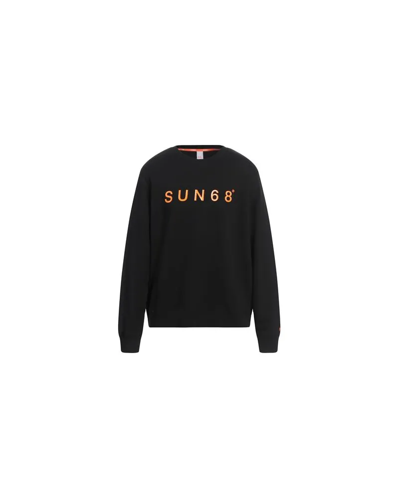 Sun68 TOPS - Sweatshirtsauf YOOX.COM Schwarz