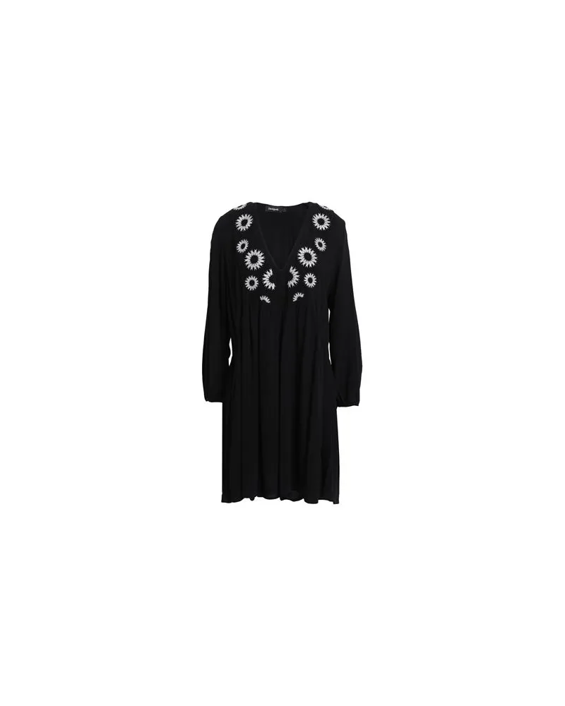 Desigual KLEIDER - Mini-Kleiderauf YOOX.COM Schwarz