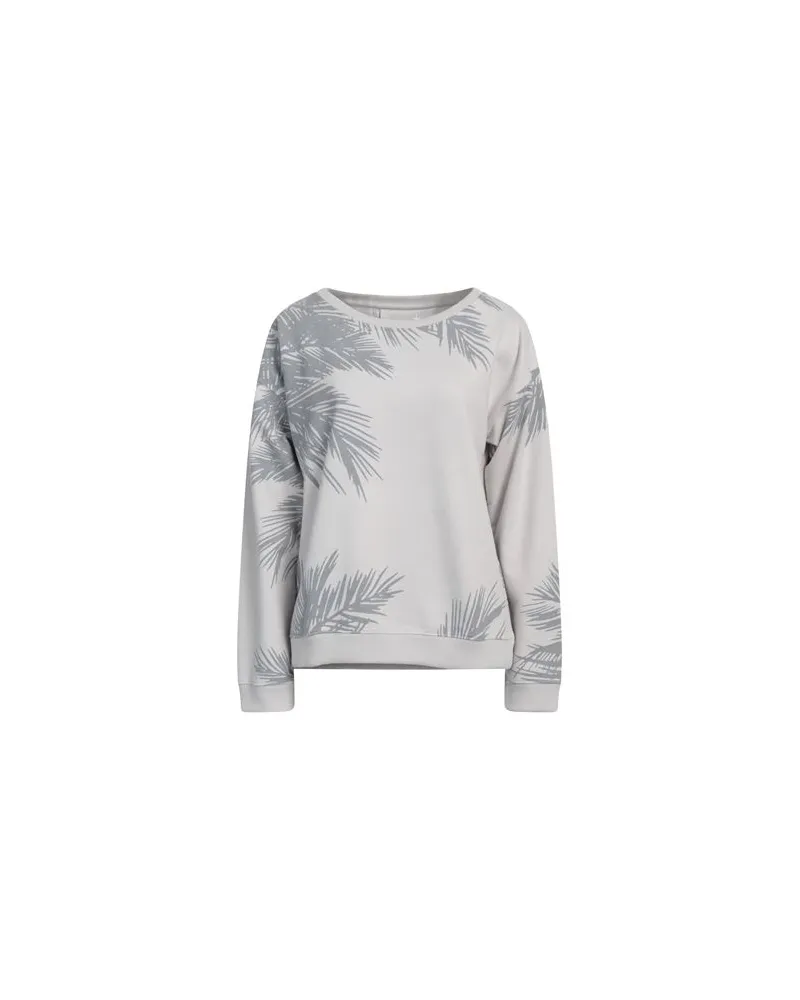 Juvia TOPS - Sweatshirtsauf YOOX.COM Hellgrau