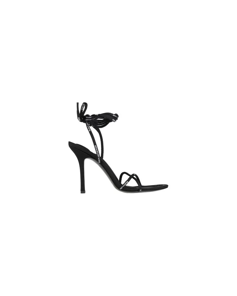 Alexander Wang SCHUHE - Sandalenauf YOOX.COM Schwarz