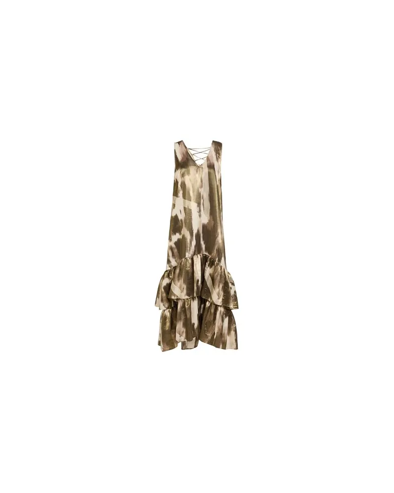 Actitude by Twinset KLEIDER - Maxi-Kleiderauf YOOX.COM Gold