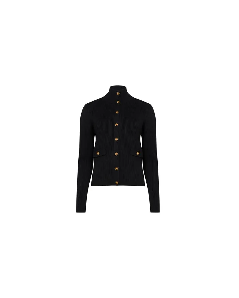 Karl Lagerfeld STRICKWAREN - Strickjackenauf YOOX.COM Schwarz