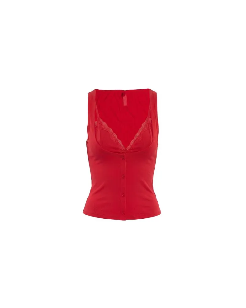 SKIMS TOPS - Topsauf YOOX.COM Rot