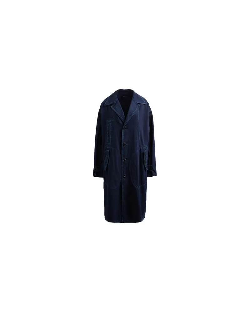 Y'S YOHJI YAMAMOTO JACKEN & MÄNTEL - Jeansjacken/Mäntelauf YOOX.COM Blau