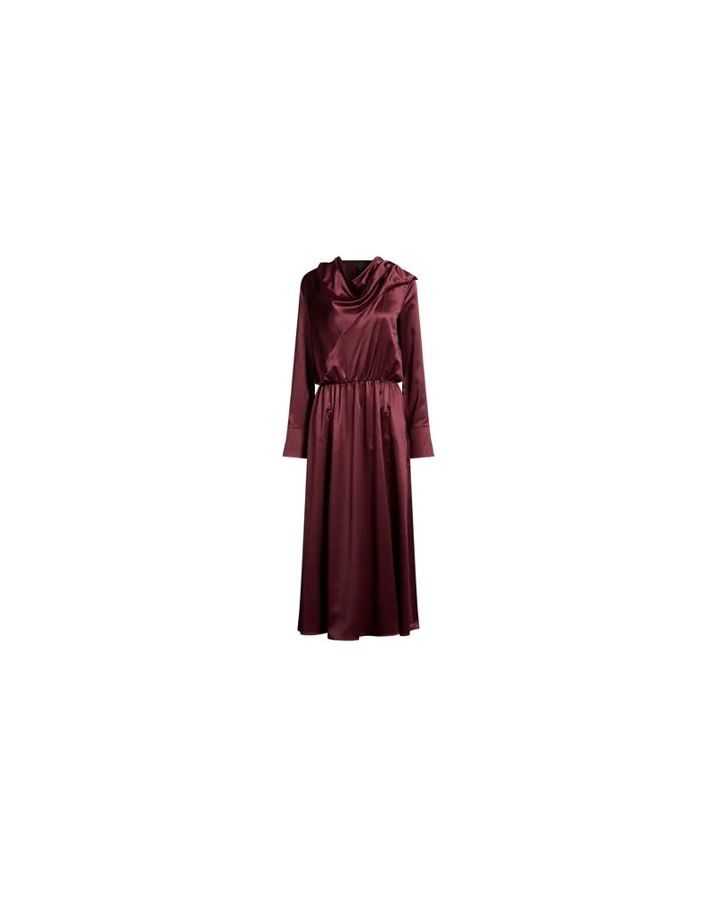 Pinko KLEIDER - Maxi-Kleiderauf YOOX.COM Pflaume
