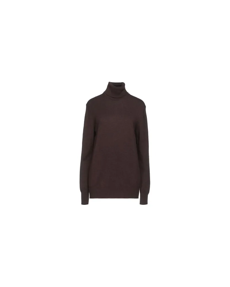 Dolce & Gabbana STRICKWAREN - Rollkragenpulloverauf YOOX.COM Schokobraun