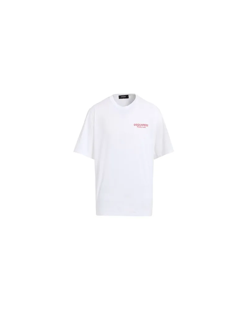Dsquared2 TOPS - T-shirtsauf YOOX.COM Weiß