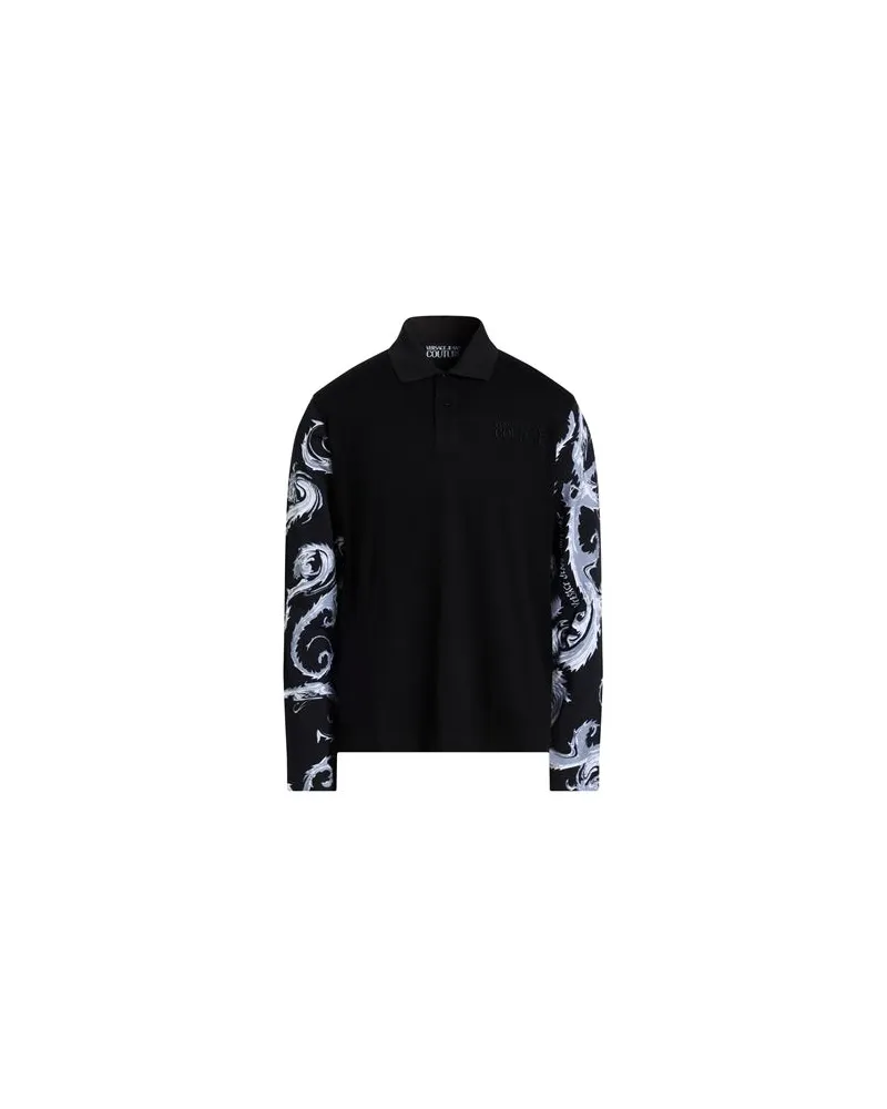 Versace Jeans TOPS - Poloshirtsauf YOOX.COM Schwarz