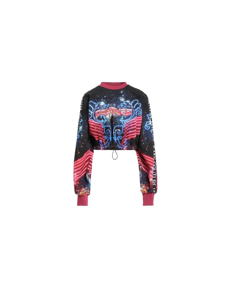 Versace Jeans TOPS - Sweatshirtsauf YOOX.COM Schwarz