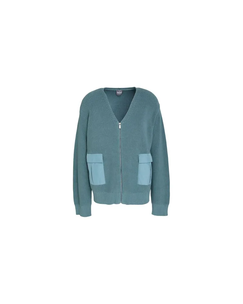 Max Mara MM BY  - STRICKWAREN - Strickjackenauf YOOX.COM Aquamarin