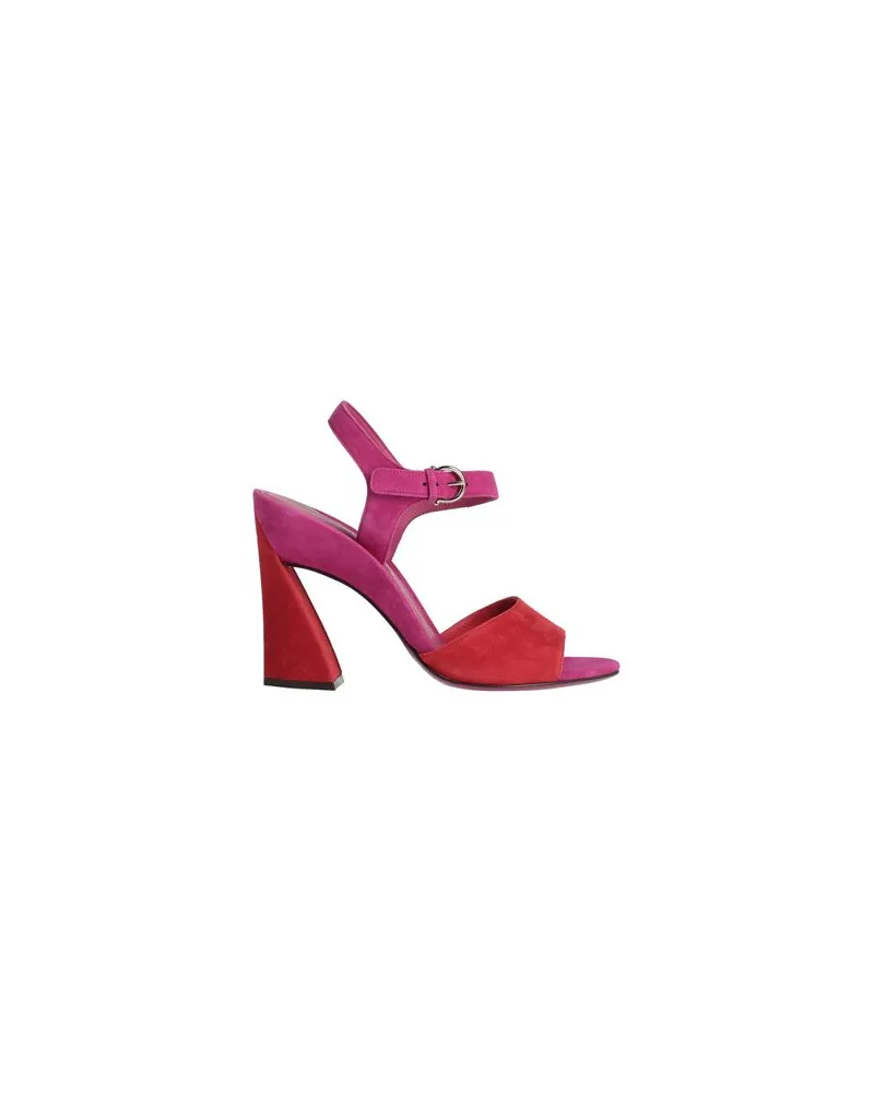 Ferragamo SCHUHE - Sandalenauf YOOX.COM Fuchsia