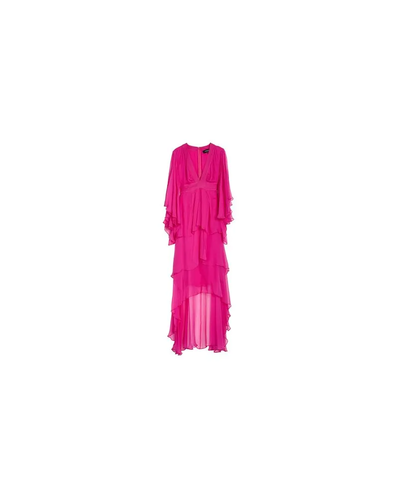 Rochas KLEIDER - Maxi-Kleiderauf YOOX.COM Fuchsia