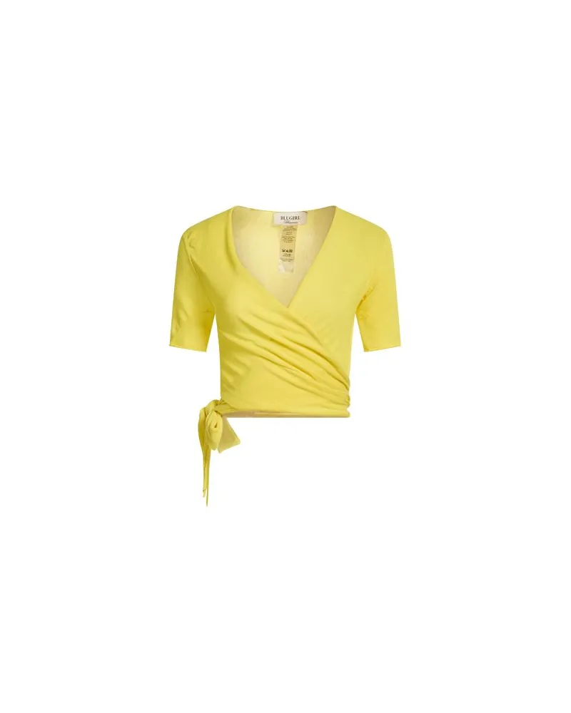 Blumarine STRICKWAREN - Wickelpulloverauf YOOX.COM Gelb