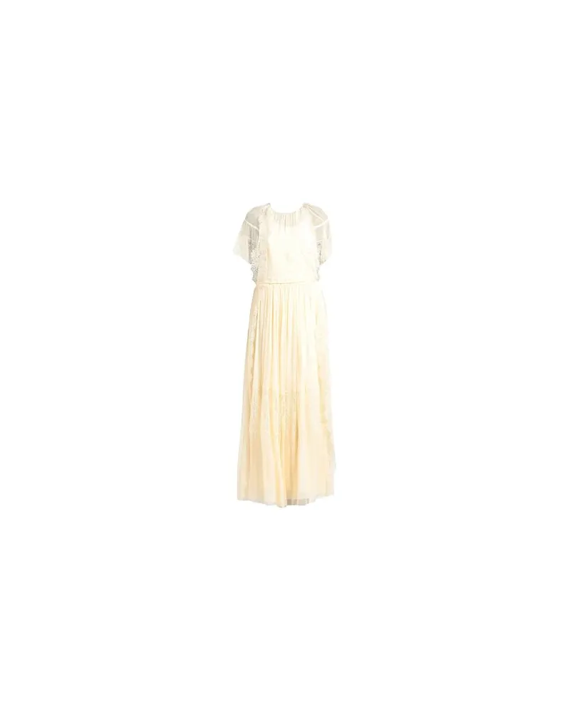 Chloé KLEIDER - Maxi-Kleiderauf YOOX.COM Pastellgelb