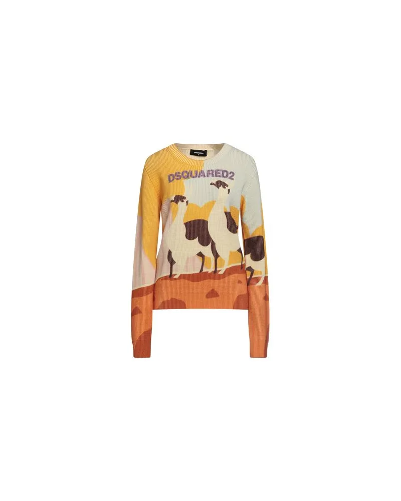Dsquared2 STRICKWAREN - Pulloverauf YOOX.COM Gelb